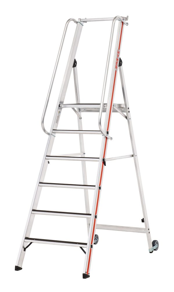 Hymer 8681 Platformtrap R13 met kantelwielen en lange handrail (4–12 treden) - Afbeelding 8